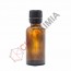 Botol Amber (Tebal) Filler 30ml - Black Cap